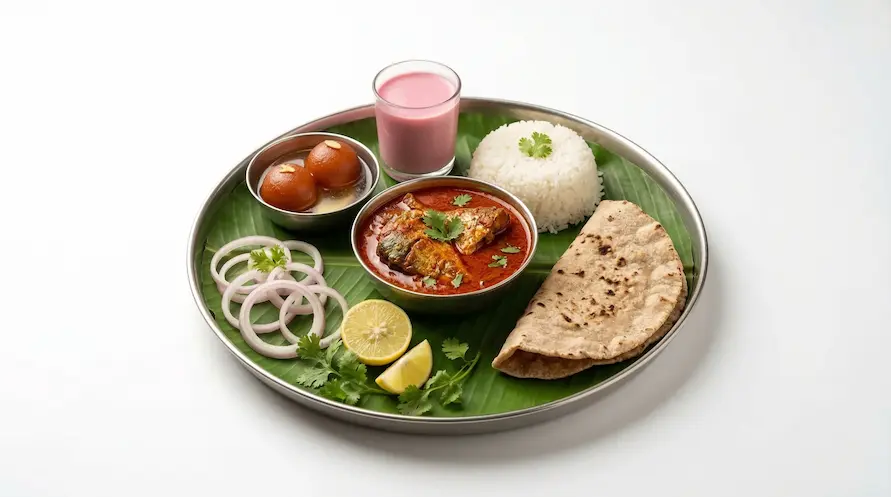 Authentic Malvani Seafood Thali