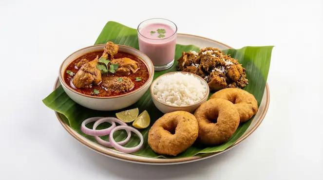 Kombdi Vade Thali