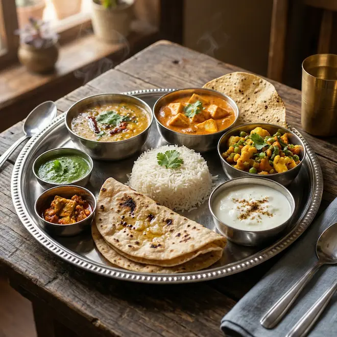 Veg Malvani Thali